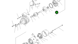 Уплотнение YM121254-77610 Komatsu