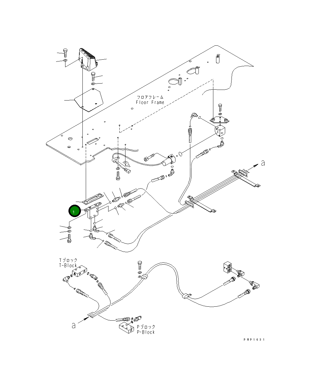 Холостой блок 206-62-K2010 Komatsu