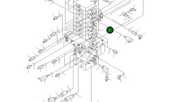 Управляющий клапан 723-1A-12104 Komatsu
