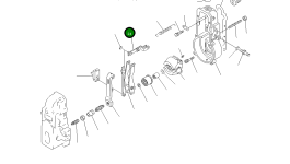 Тяга YMX1542303920 Komatsu