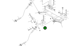 Трубка 207-970-6220 Komatsu