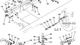Трубка 195-49-11493 Komatsu