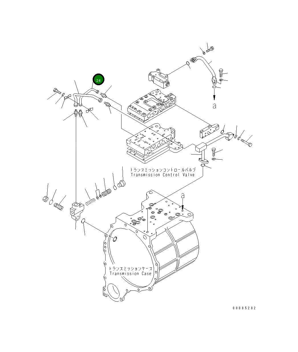 Трубка 426-15-14320 Komatsu