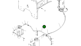 Трубка 20J-62-11110 Komatsu