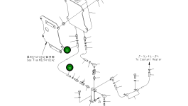 Трубка 07270-30825 Komatsu