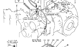 Трубка 198-03-52650 Komatsu