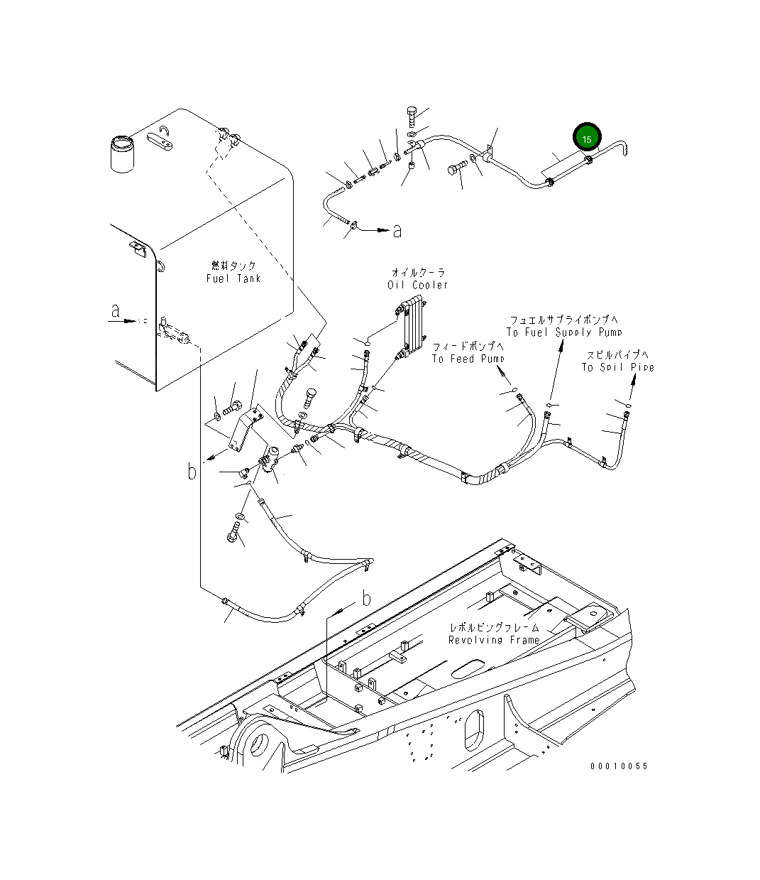 Трубка 07270-61014 Komatsu