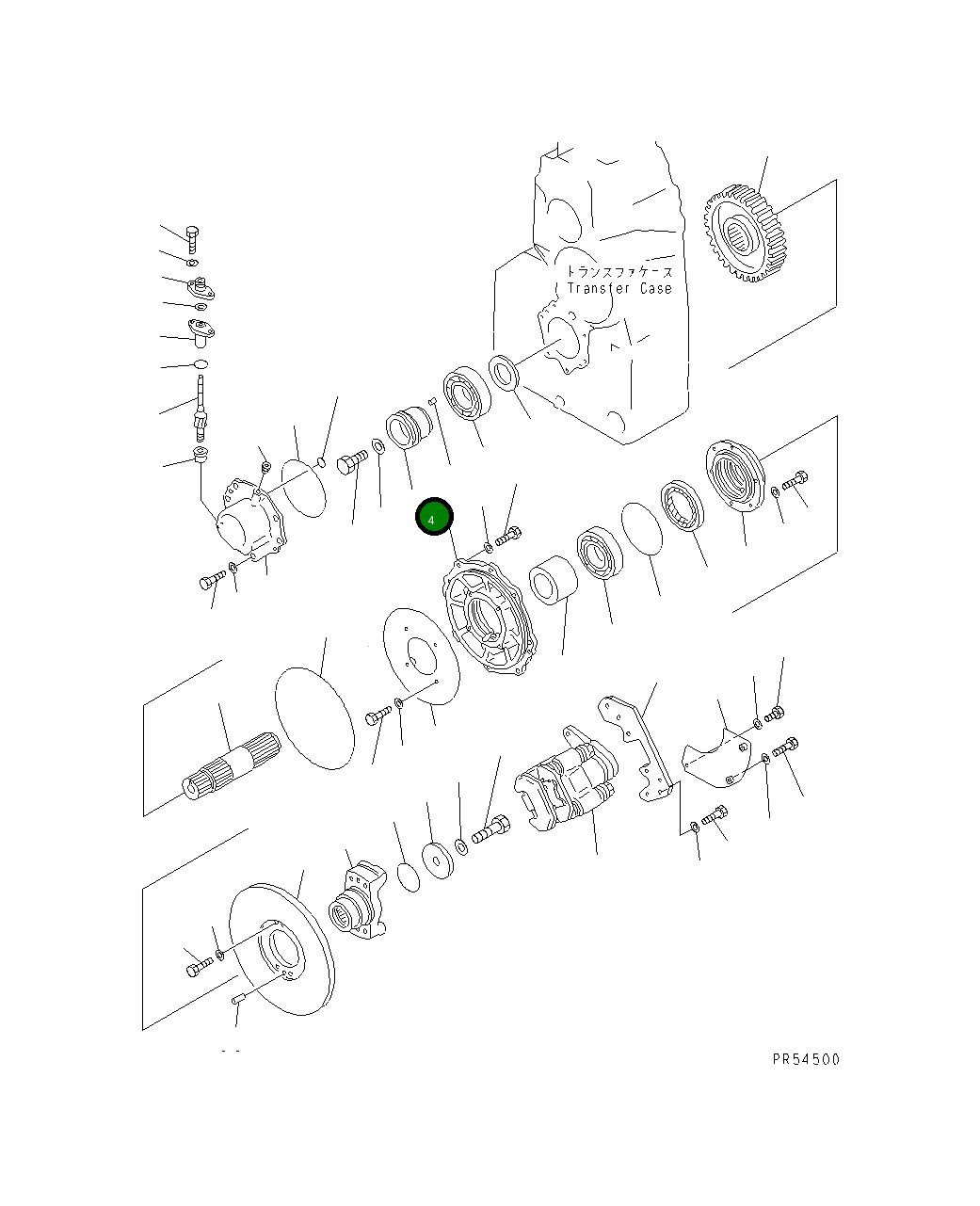 Червяк 235-15-13410 Komatsu