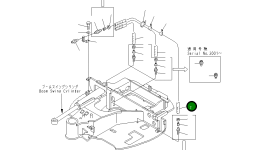 Трубка 22F-46-11420 Komatsu