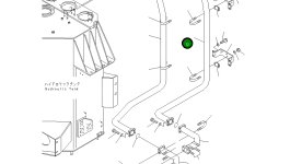 Трубка 42C-62-13753 Komatsu