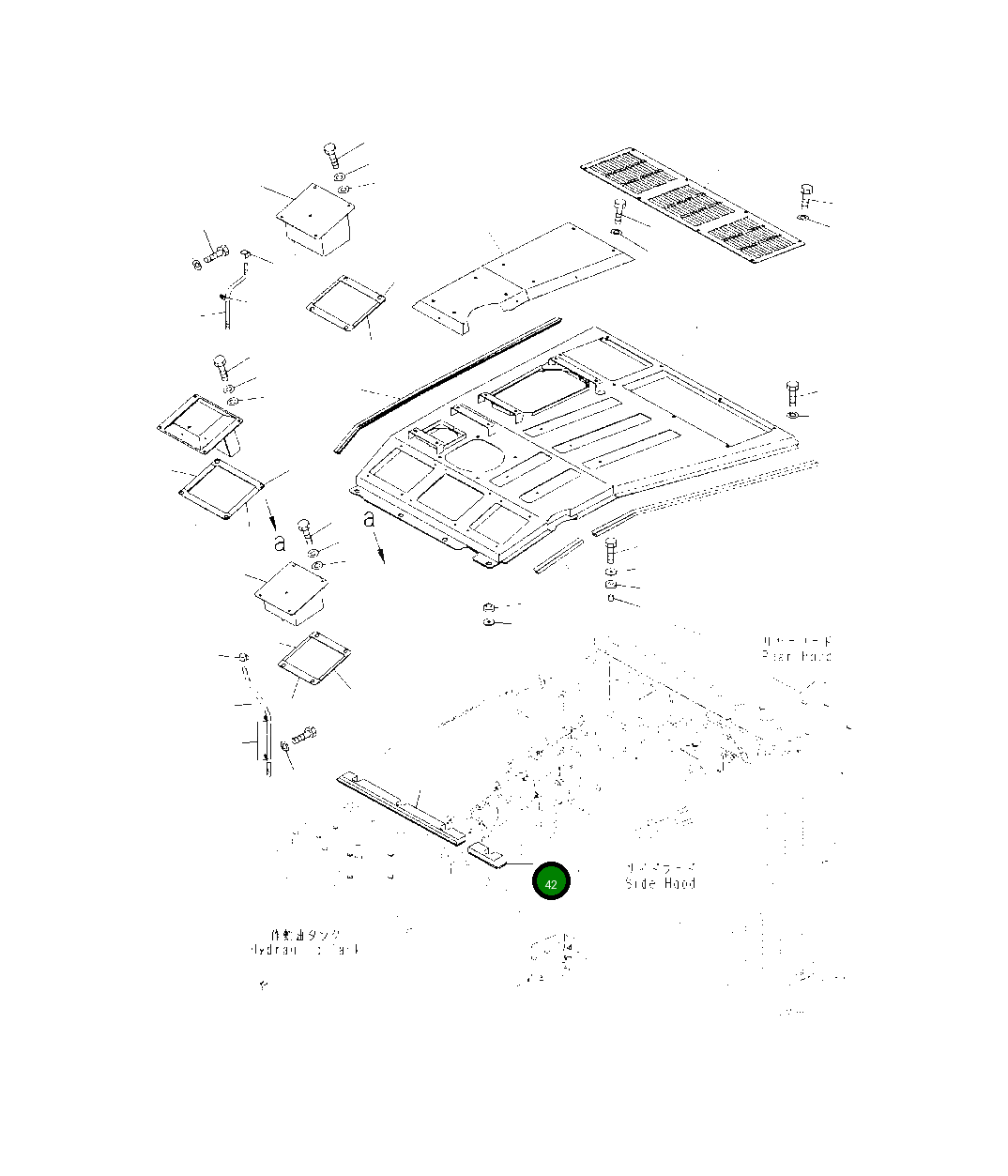 Уплотнение 425-54-52861 Komatsu