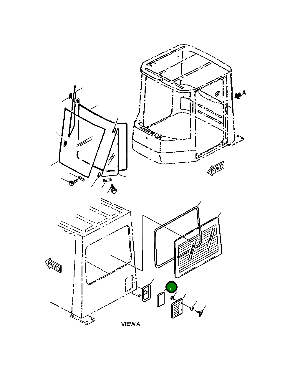 Уплотнение 421-926-A140 Komatsu