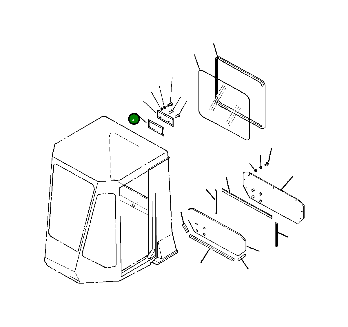 Уплотнение 417-927-AE80 Komatsu