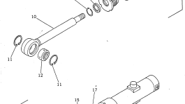 Цилиндр 232-63-28240 Komatsu