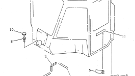 Уплотнение 416-923-1110 Komatsu