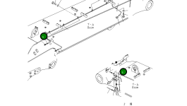 Трубка 208-72-71670 Komatsu