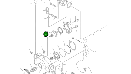 Термостат 600-421-6410 Komatsu