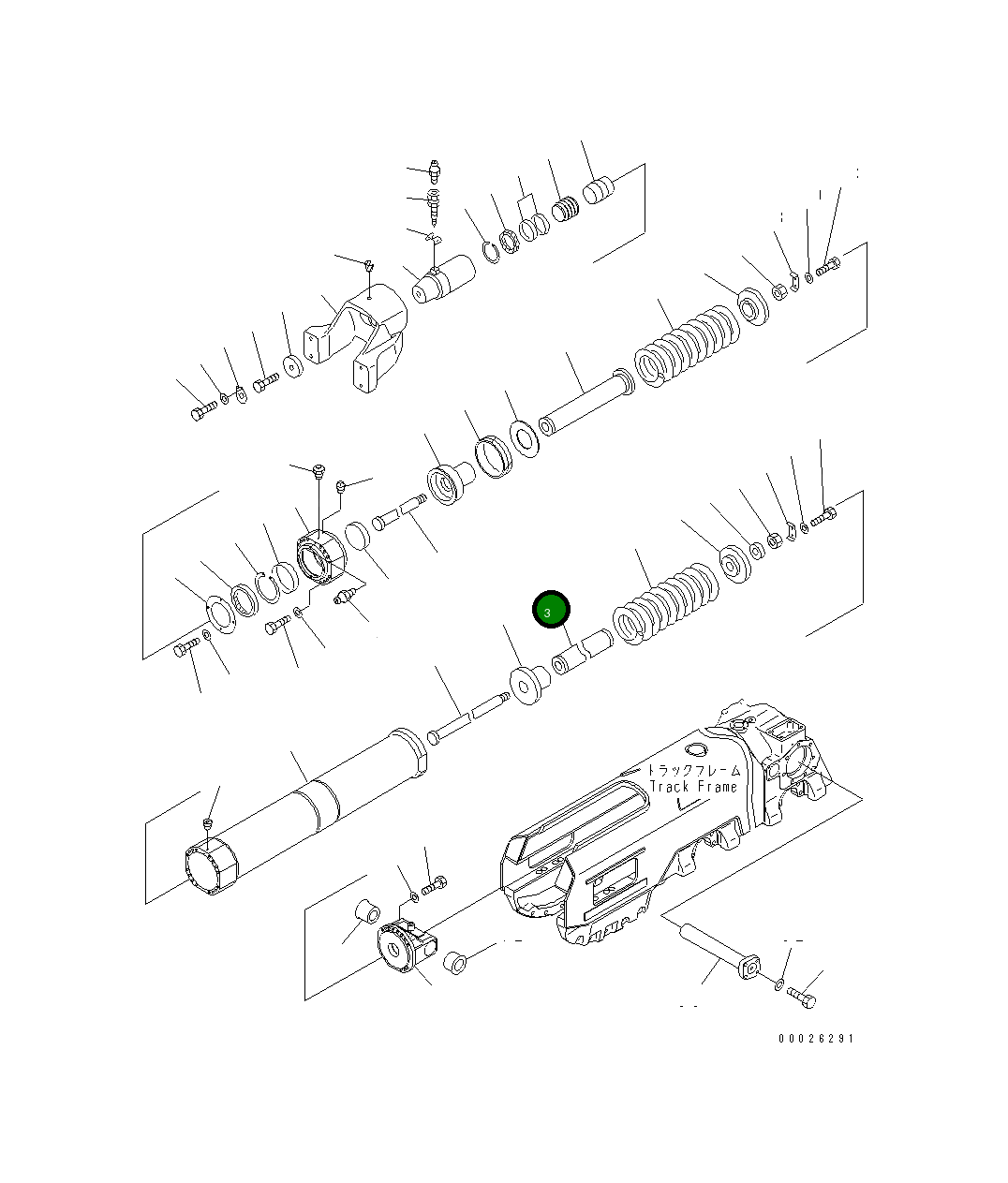 Трубка 19M-30-24290 Komatsu