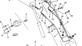 Трубка 209-942-5610 Komatsu