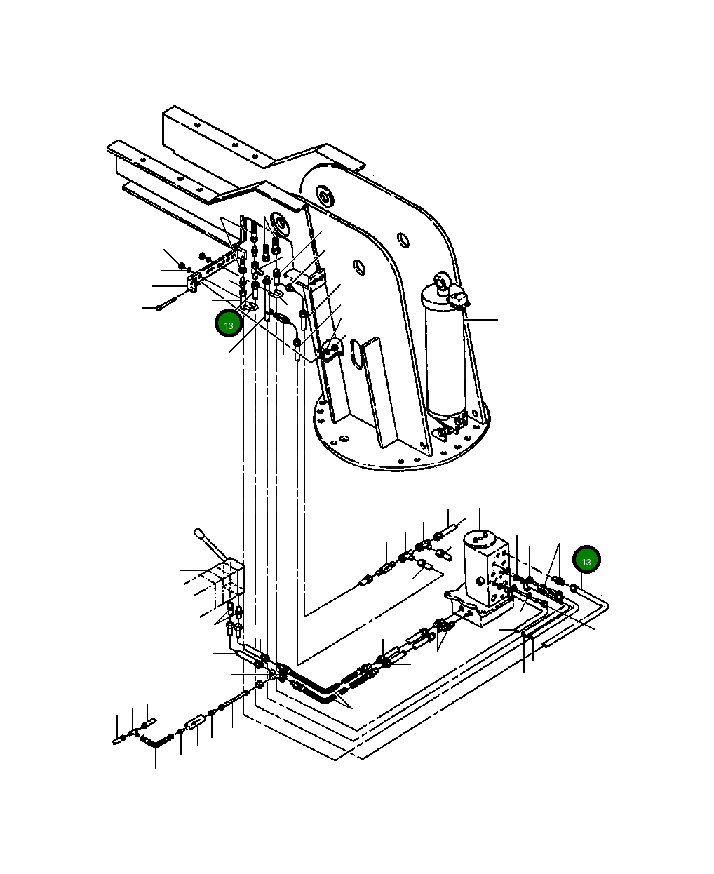 Трубка 126 807 Komatsu