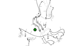 Трубка 208-62-A1540 Komatsu