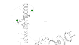 Стопорное кольцо CU3920692 Komatsu