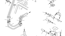 Труба 395-62-12522 Komatsu