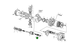 Уплотнение 001.03.0621 Komatsu