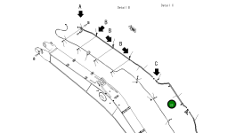Трубка 208-70-K3161 Komatsu