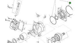 Уплотнительное кольцо 930511 Komatsu