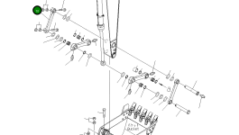Тяга 21K-70-73131 Komatsu