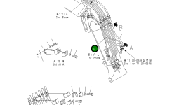 Трубка 20E-62-K2250 Komatsu