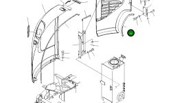 Уплотнение 22K-54-21680 Komatsu