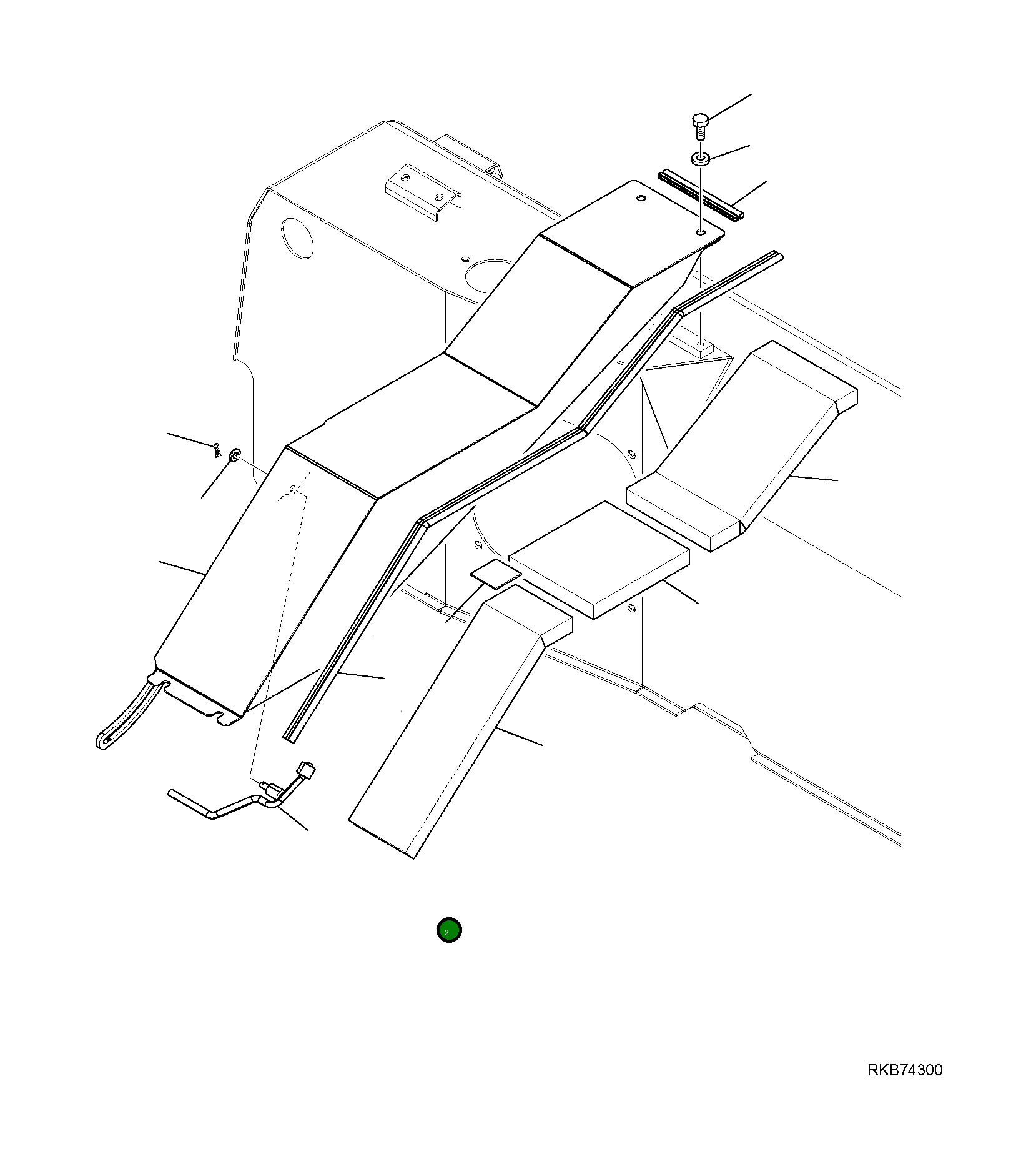 Уплотнение 22E-54-21920 Komatsu