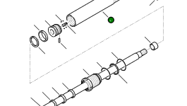 Цилиндр 395077013 Komatsu