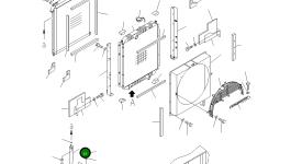 Трубка 208-03-K2290 Komatsu