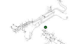 Трубка 23E-60-31320 Komatsu