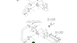 Трубка 427-N35-1130 Komatsu
