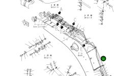 Трубка 209-64-13330 Komatsu
