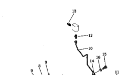 Трубка 125-50-31220 Komatsu