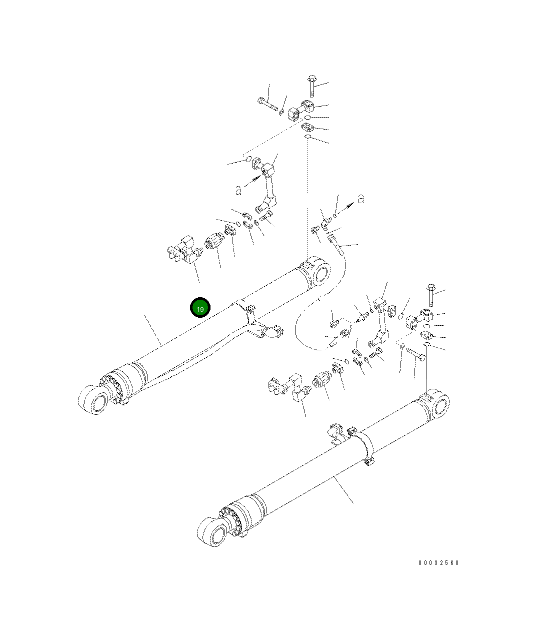 Трубка 208-63-81240 Komatsu