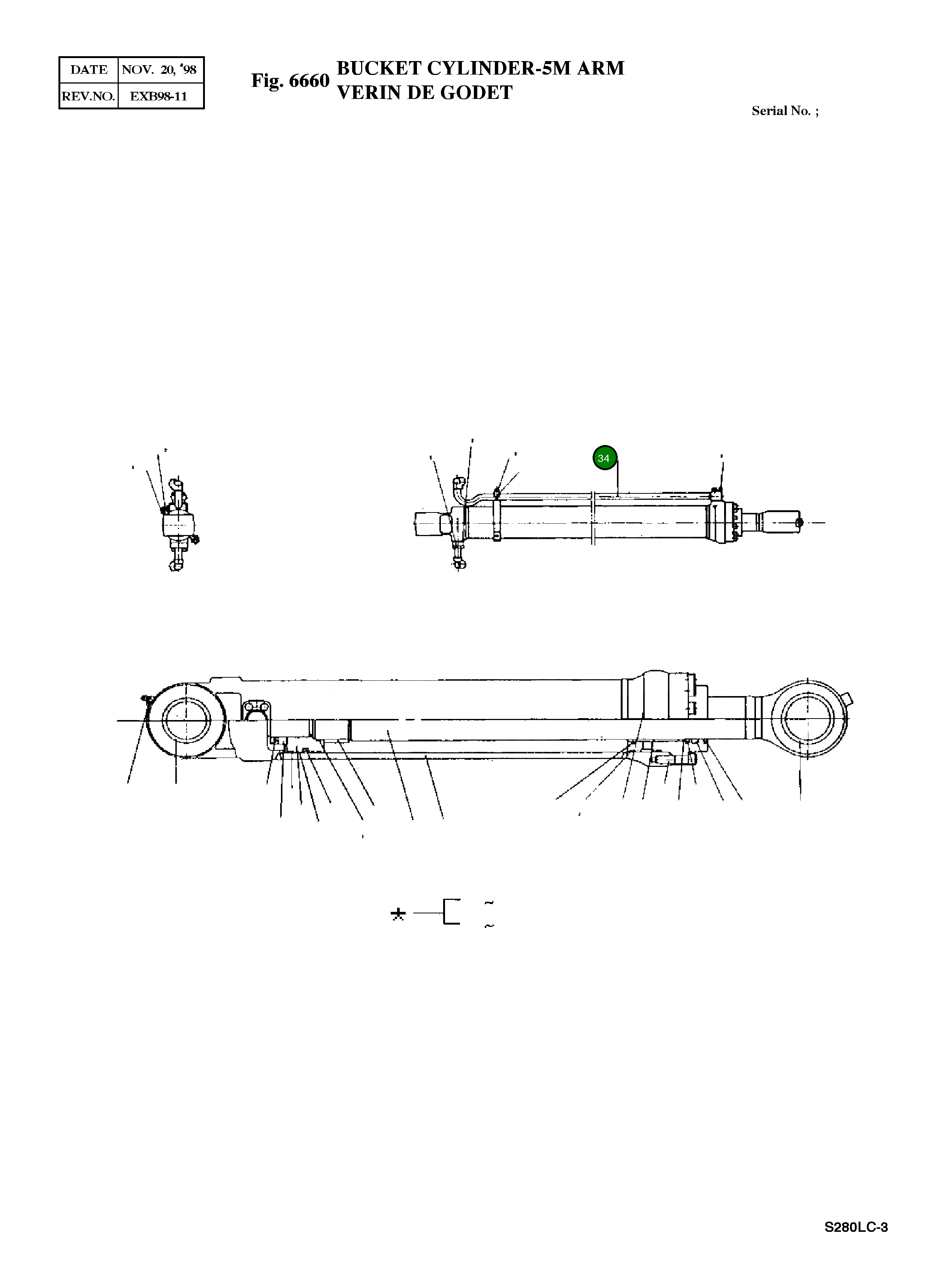 Уплотнительное кольцо E6300621 Komatsu