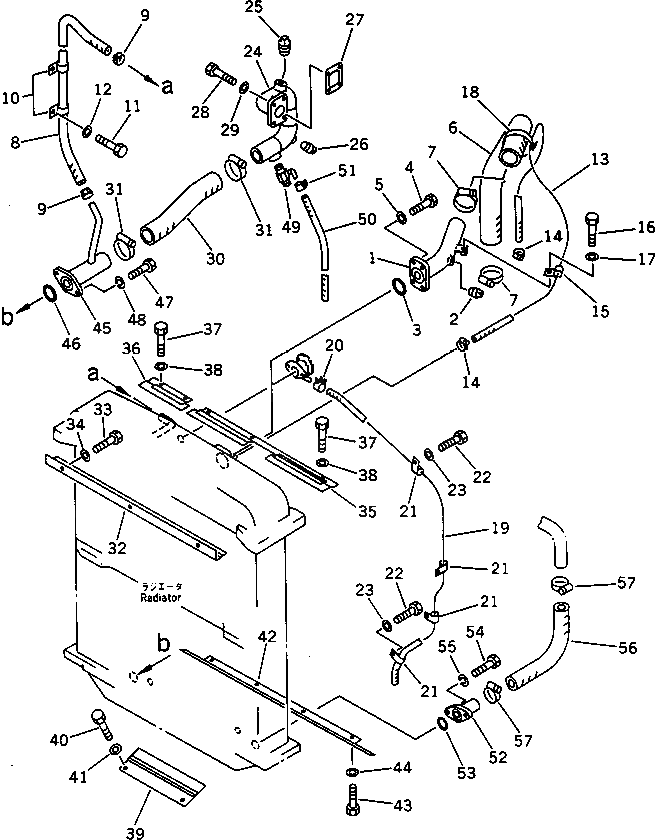 Шланг 154-03-31371 Komatsu