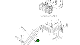 Трубка 21T-62-67990 Komatsu