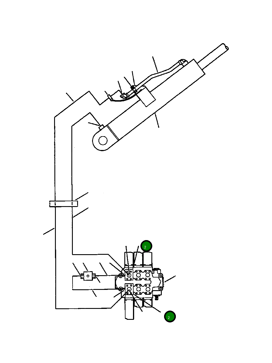 Тройниковый блок 1250 269 H1 Komatsu