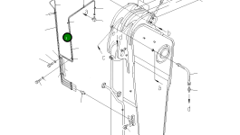 Трубка 209-70-75352 Komatsu