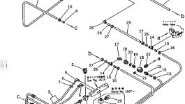 Трубка 07822-00665 Komatsu