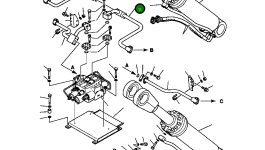 Трубка 425-62-13231 Komatsu