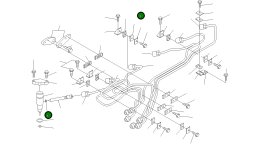 Уплотнение 6744-71-4010 Komatsu