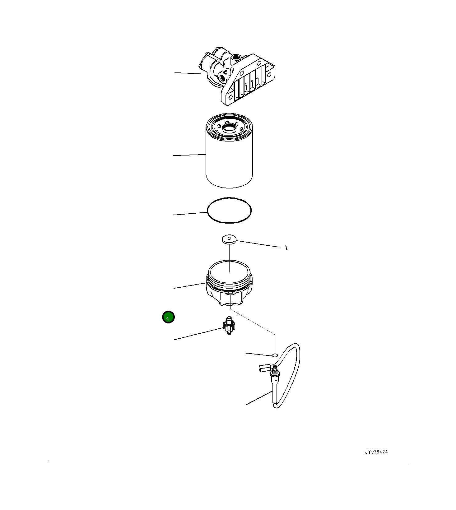 Чаша 600-311-5641 Komatsu